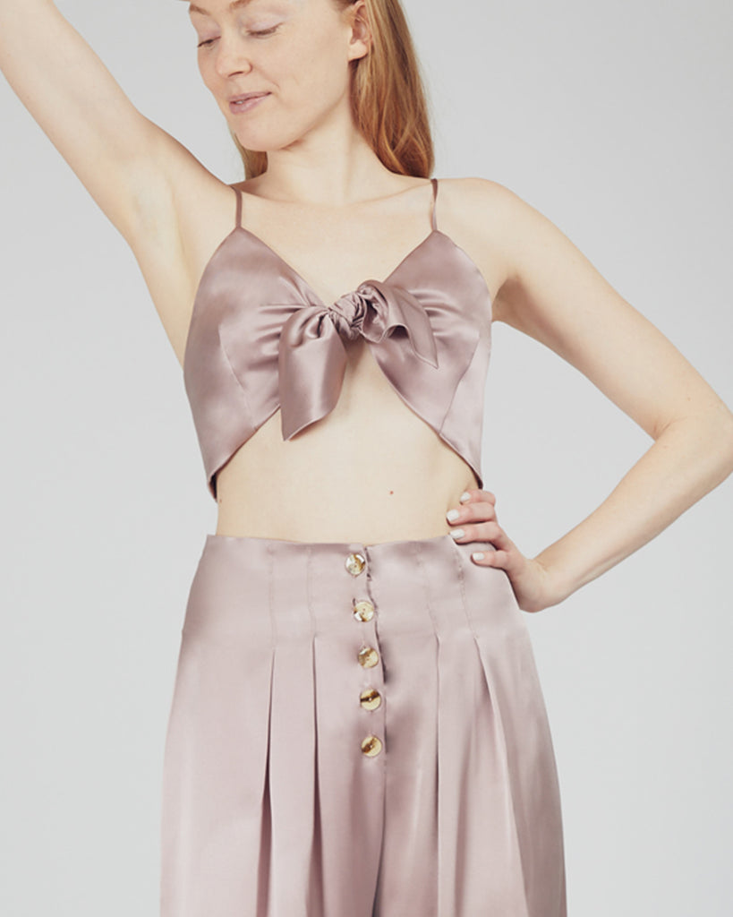 The Anic Bustier in Dusty Rose - INGA-LENA