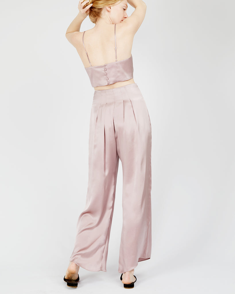 The Anic Bustier in Dusty Rose - INGA-LENA