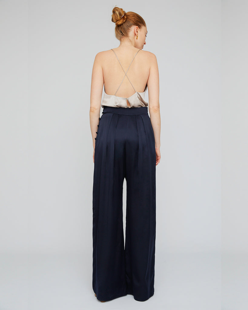 The Bjorn Pant in Midnight Blue - INGA-LENA