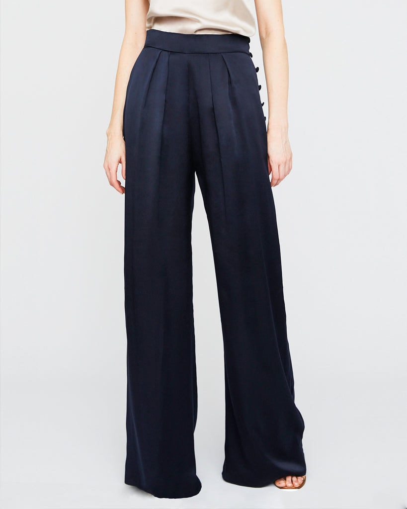 The Bjorn Pant in Midnight Blue - INGA-LENA