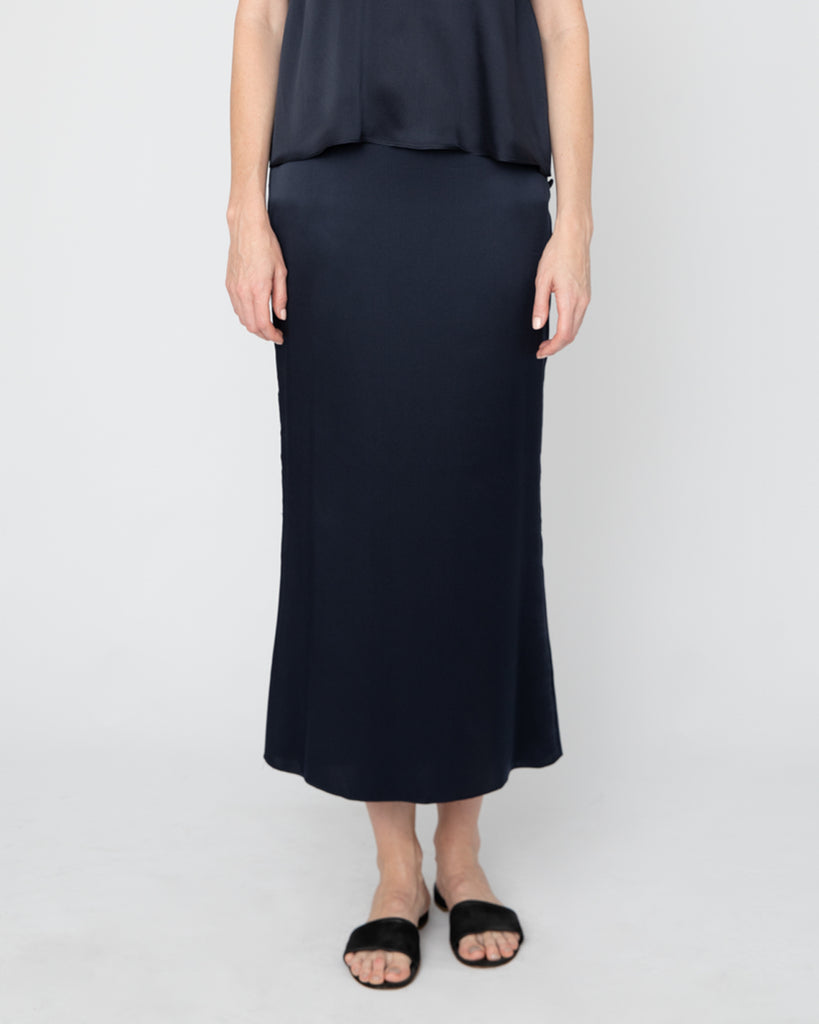 The Enok Skirt in Midnight Blue - INGA-LENA
