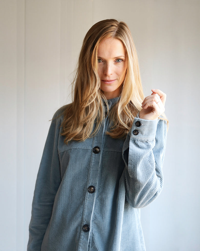 The Toga Chemise in Grey Mist - INGA-LENA