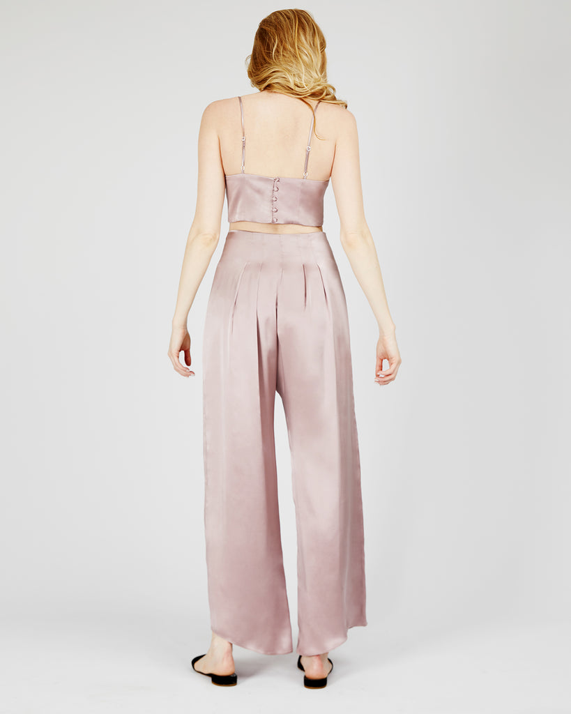 The Veiga Pant in Dusty Rose - INGA-LENA