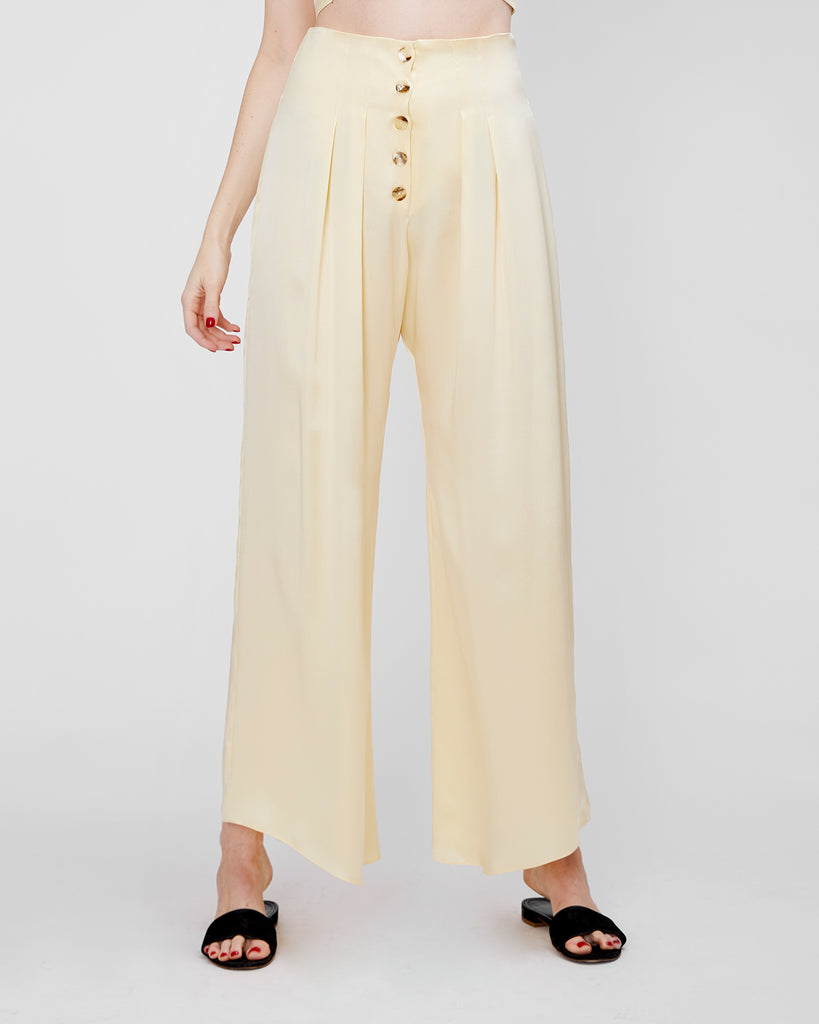 The Veiga Pant in Flan - INGA-LENA