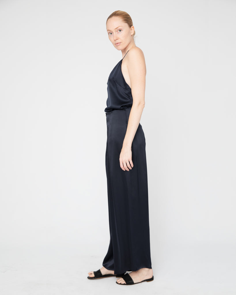 The Veiga Pant in Midnight Blue - INGA-LENA