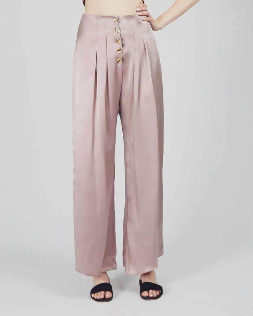 The Veiga Pant in Dusty Rose - INGA-LENA