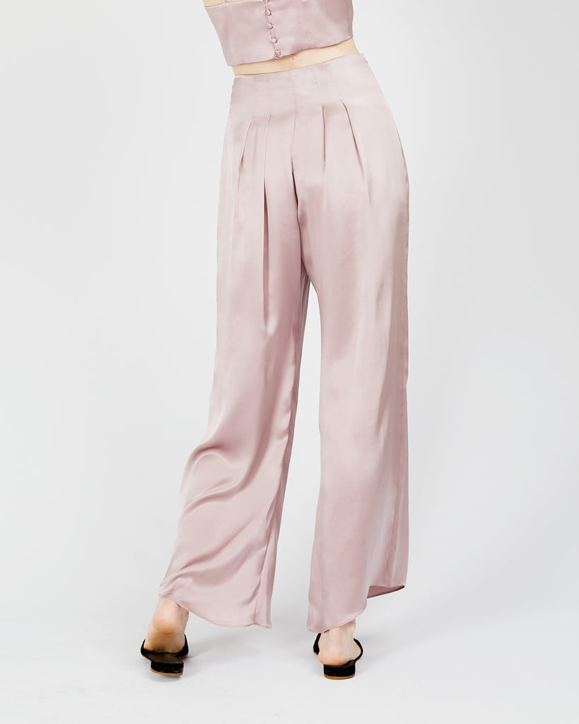 The Veiga Pant in Dusty Rose - INGA-LENA